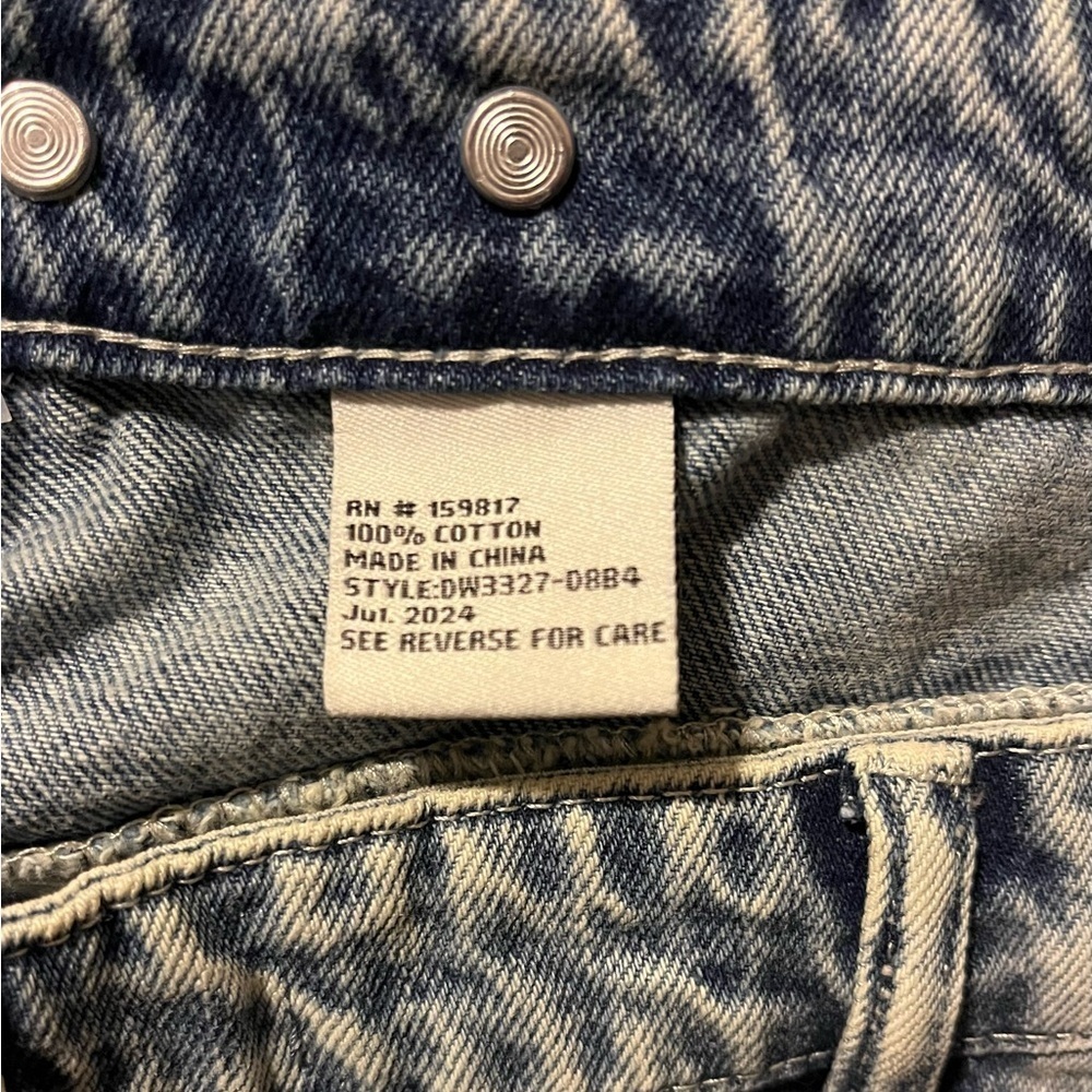 NWT Altar'd State Wide Leg Jeans - Picture 8 of 8